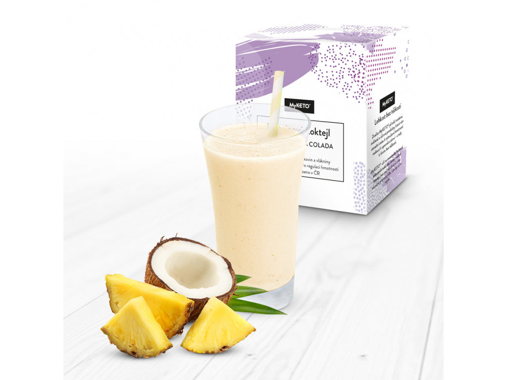 Proteinový Keto Koktejl s příchutí Piňa Colada 5x40g