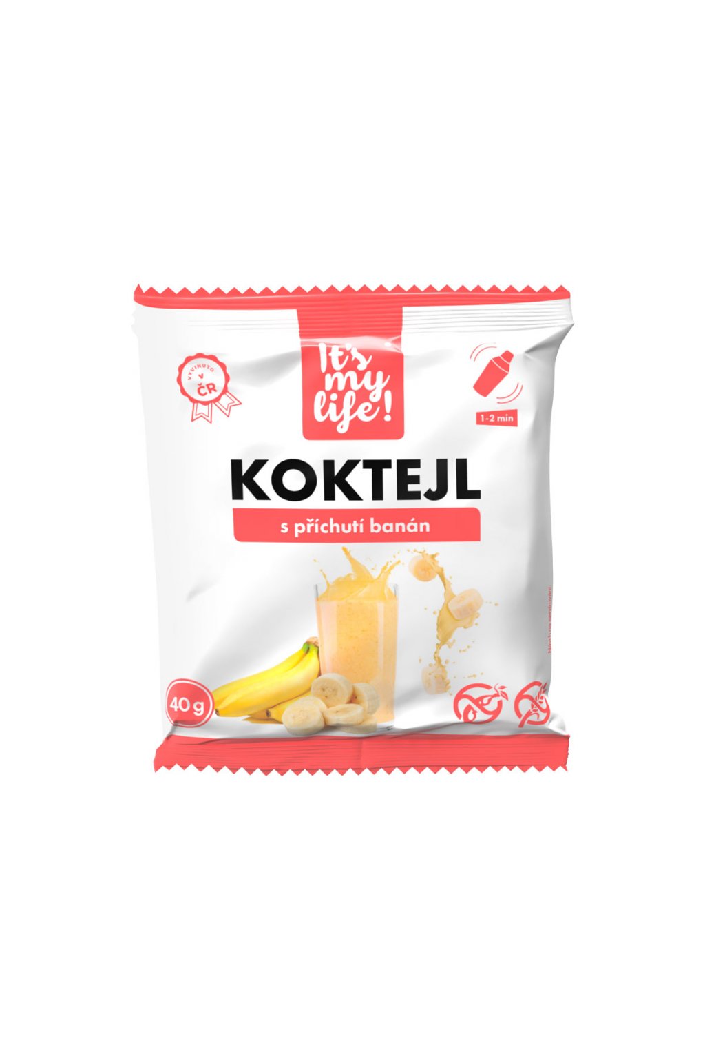 Proteinový Keto Koktejl s příchutí Banánu 40g